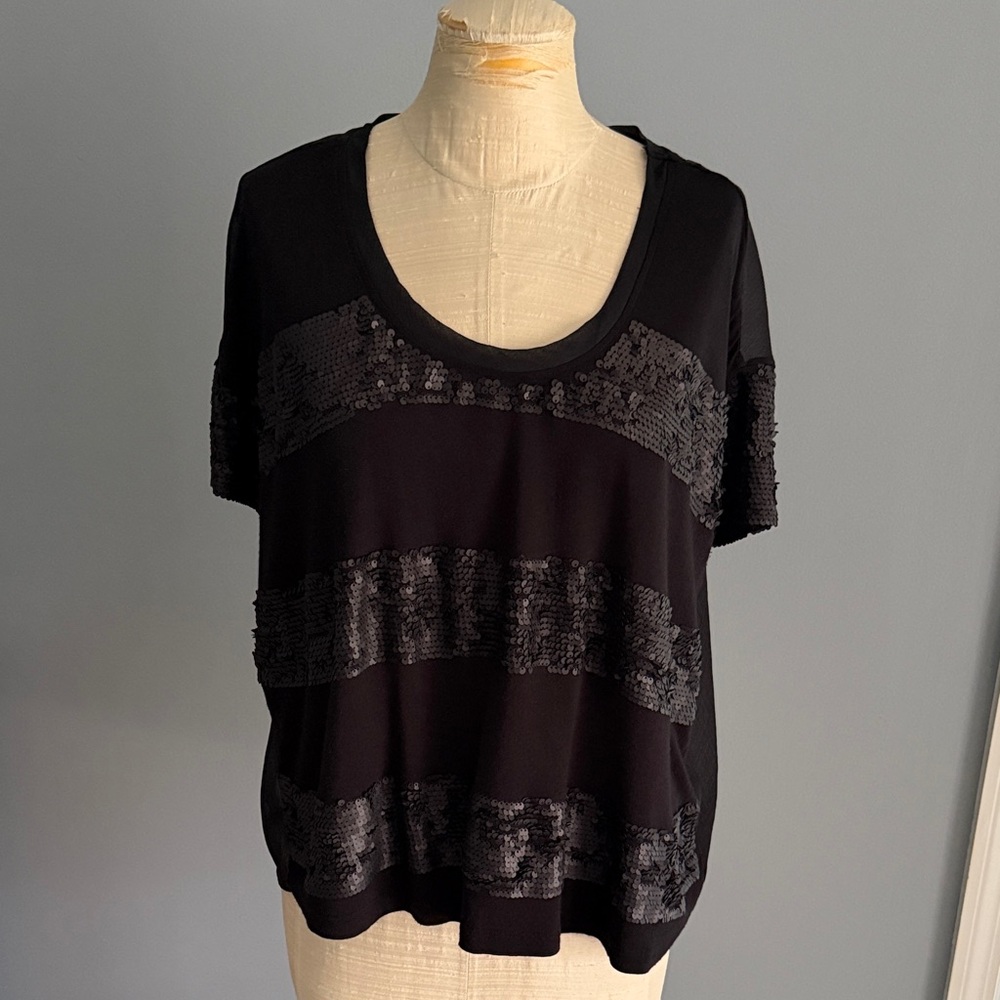 Elegant Black Women's Top